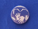 Botton da Comunidade Surda 3,5cm (mínimo 3 bottons)