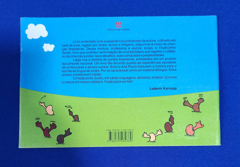 Livro O Feijãozinho Surdo
