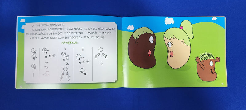 Livro O Feijãozinho Surdo