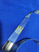 cordão para crachá Bandeira Internacional da Comunidade Surda