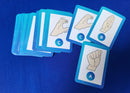 Jogo de Cartas com o Alfabeto Manual e os Números em Libras