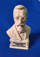 Mini Estátua Busto de Eduard Huet Impressa em 3D