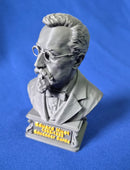 Estátua Busto de Eduard Huet Impressa em 3D