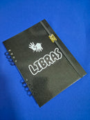 Caderno de Anotações – Tema LIBRAS | Modelos Variados