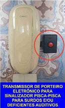 Transmissor para sinalizador de interfone tipo HDL - Loja do Surdo