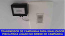 Kit sinalizador pisca pisca de campainha residencial para Surdos/D.A. - Loja do Surdo