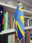 Bandeira internacional da comunidade surda 30 x 40 cm - Loja do Surdo