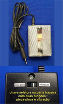 Relógio vibra/pisca/sonoro para Surdos e ou Def. Aud. remanufaturado - Loja do Surdo