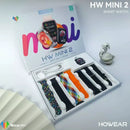 Smartwatch Hw Mini 2 41mm 7 Pulseiras Serie 9 Chat GPT