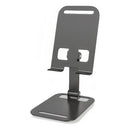 Suporte de metal porta celular de mesa com regulável