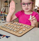 Alfabeto Manual em Libras encaixável