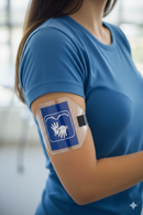 braçadeira de identificação de Acesso em Libras