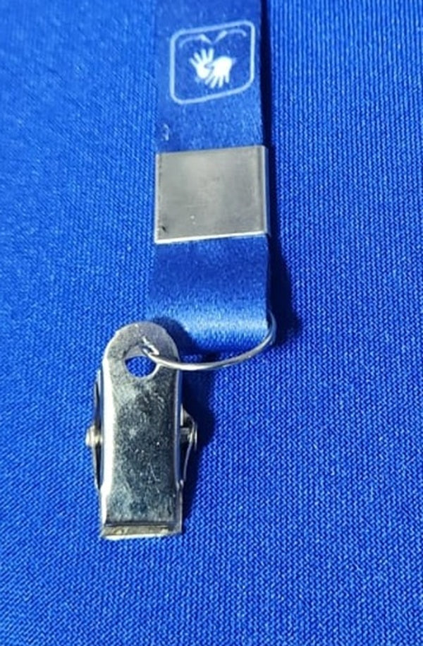 cordão para crachá Intérprete de Libras ou Acesso em Libras