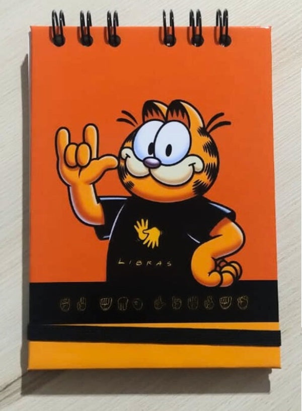 Bloco de Anotações LIBRAS COM PAUTA e SEM PAUTA modelos variados