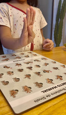 Alfabeto Manual e números em Libras encaixável