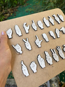 Alfabeto Manual em Libras encaixável