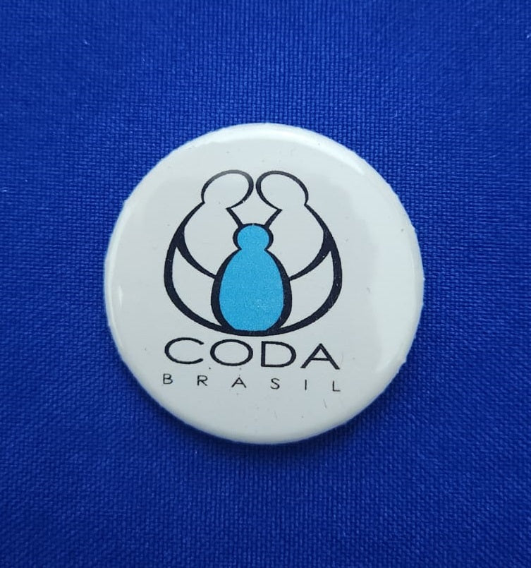 Botton da Comunidade Surda 3,5cm (mínimo 3 bottons)
