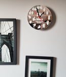 Relógio de parede em Libras Acrílico espelhado