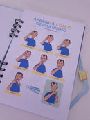 Caderno de Anotações – Tema LIBRAS | Modelos Variados