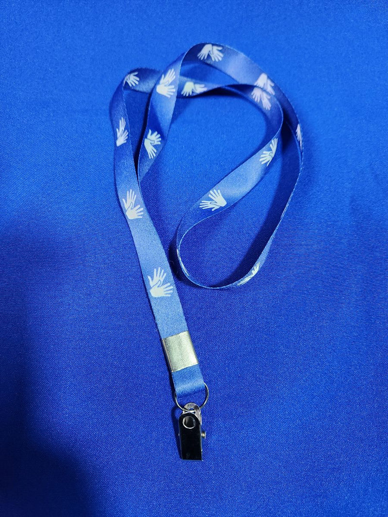 cordão para crachá Língua de Sinais ou Libras