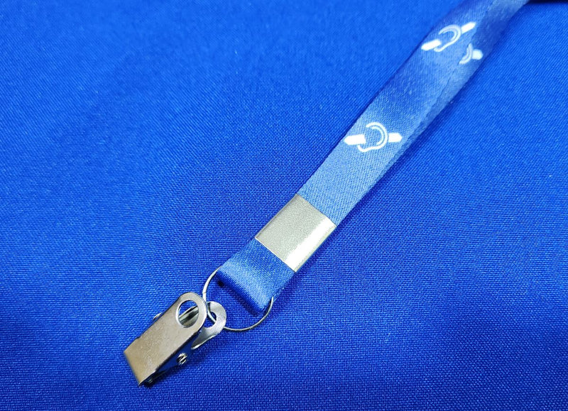 cordão para crachá Simbolo Surdez
