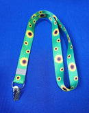 Cordão para Crachá com Girassol – Identificação de Deficiências Ocultas