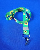 Cordão para Crachá com Girassol – Identificação de Deficiências Ocultas