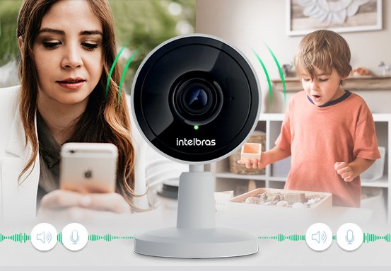 Camera alerta sobre choro do bebê para pais Surdos e/ou Def.Aud Intel IM1