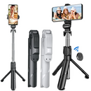 Tripé de selfie menor e simples